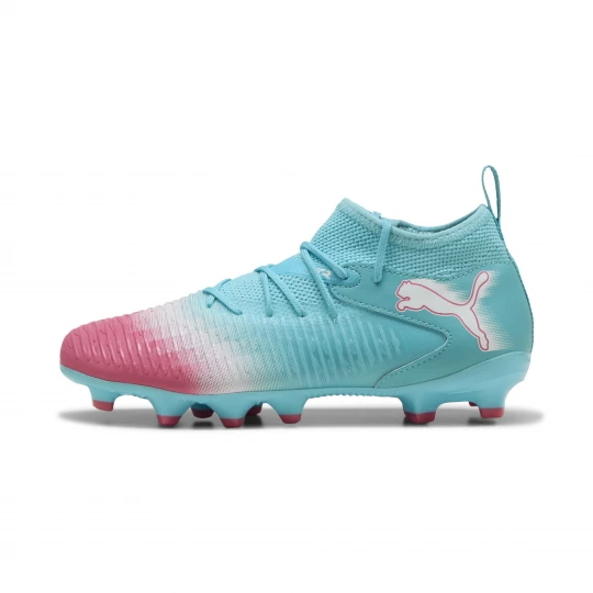 Foto van product PUMA FUTURE 8 MATCH RE-CHARGE FG / AG voetbalschoenen, Blauw / Roze / Wit