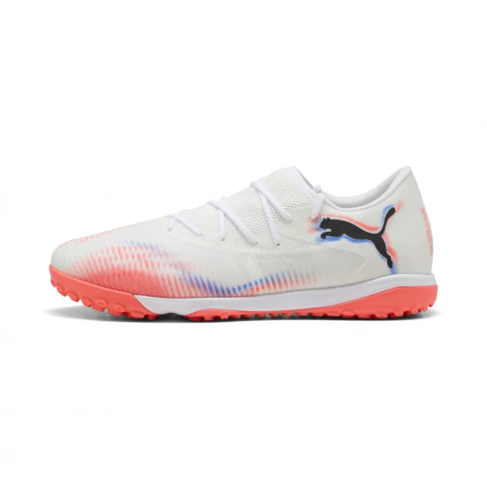 Foto van product PUMA FUTURE 8 MATCH TT lage uniseks voetbalschoenen, Zwart / Rood / Wit