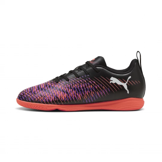 Foto van product PUMA FUTURE 8 PLAY IT zaalvoetbalschoenen, Zwart / Rood / Wit