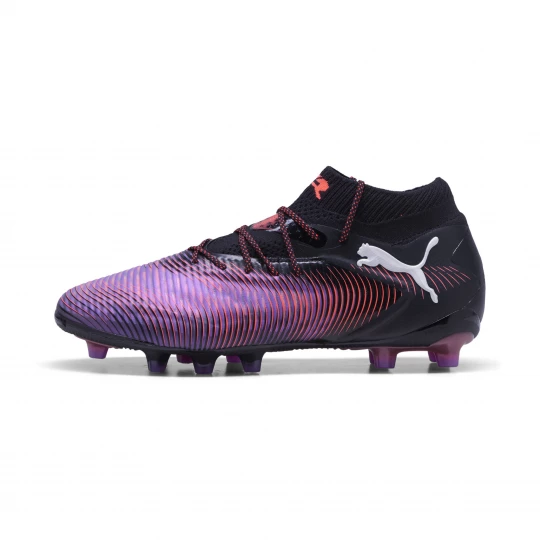 Foto van product PUMA FUTURE 8 ULTIMATE AG voetbalschoenen, Zwart / Rood / Wit