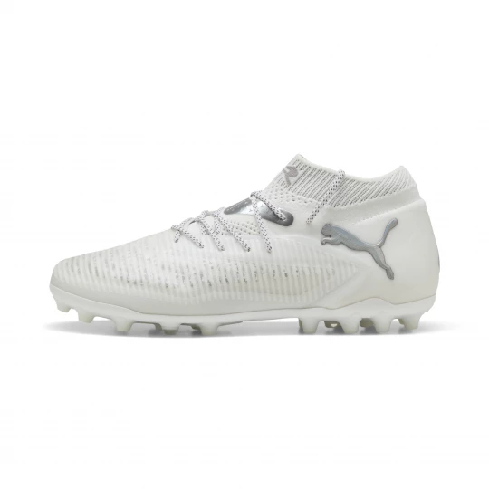 Foto van product PUMA FUTURE 8 ULTIMATE MG voetbalschoenen uniseks, Wit / Zilver