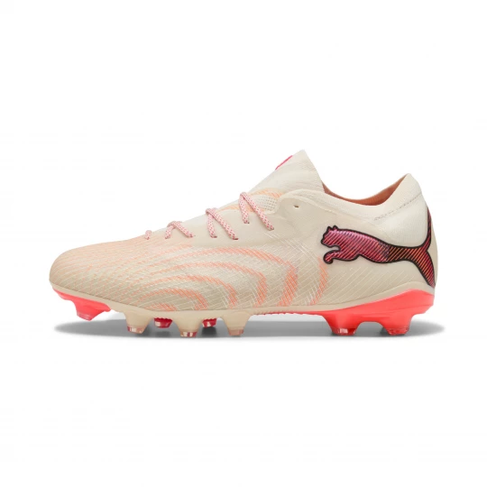 Foto van product PUMA FUTURE 9 FUSION FG / AG uniseks voetbalschoenen, Rood / Wit / Bruin