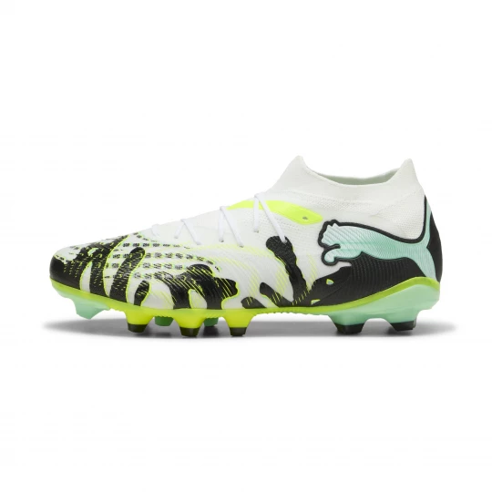 Foto van product PUMA FUTURE 9 MATCH CREATIVITY FG / AG uniseks voetbalschoenen, Geel / Wit