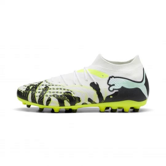 Foto van product PUMA FUTURE 9 MATCH CREATIVITY MG uniseks voetbalschoenen, Geel / Wit