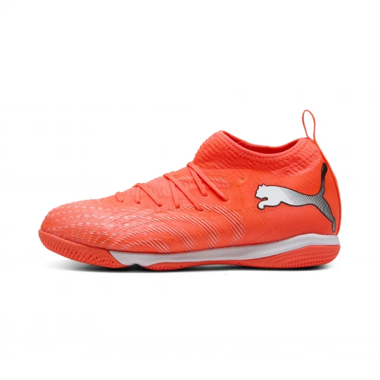 Foto van product PUMA FUTURE 9 MATCH IT voetbalschoenen, Zwart / Rood / Wit