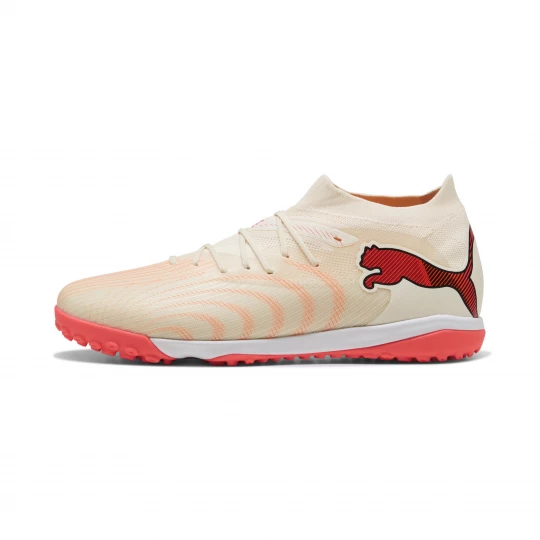 Foto van product PUMA FUTURE 9 MATCH TT uniseks voetbalschoenen, Rood / Wit / Bruin
