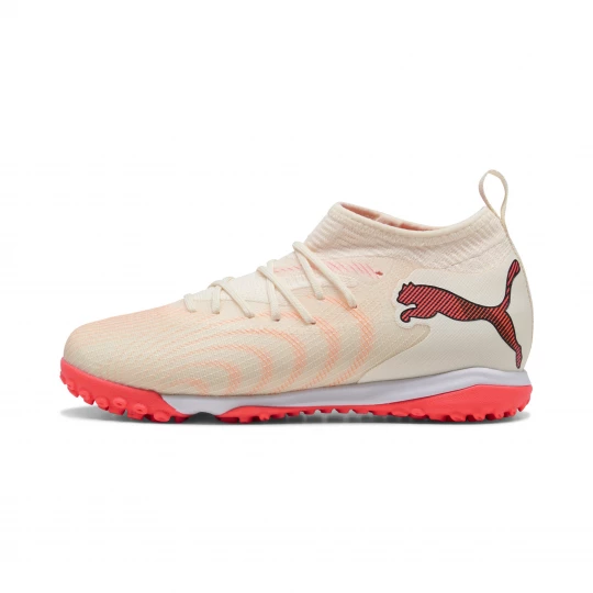 Foto van product PUMA FUTURE 9 MATCH TT voetbalschoenen, Rood / Wit / Bruin