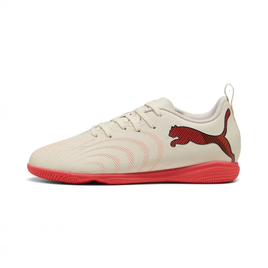 Foto van product PUMA FUTURE 9 PLAY IT voetbalschoenen, Rood / Wit / Bruin