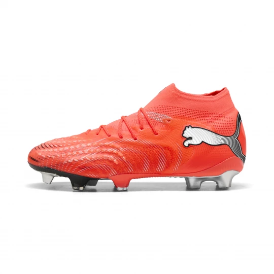 Foto van product PUMA FUTURE 9 ULTIMATE FG voetbalschoenen voor Dames, Zwart / Rood / Wit