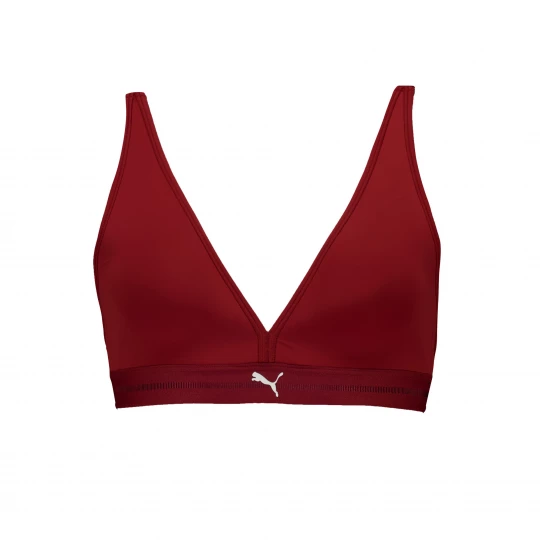Foto van product PUMA gevoerde triangeltop voor Dames, Rood