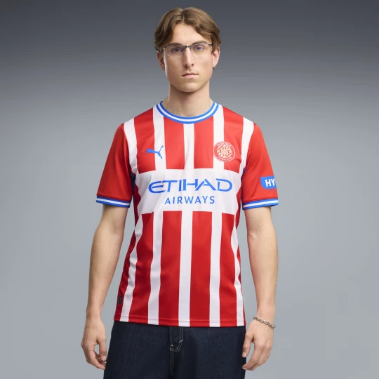 Foto van product PUMA Girona F.C. 26 / 27 thuisshirt voor Heren, Rood / Wit