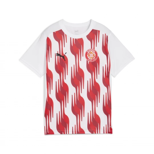 Foto van product PUMA Girona FC prematch-shirt met korte mouwen, Rood / Wit