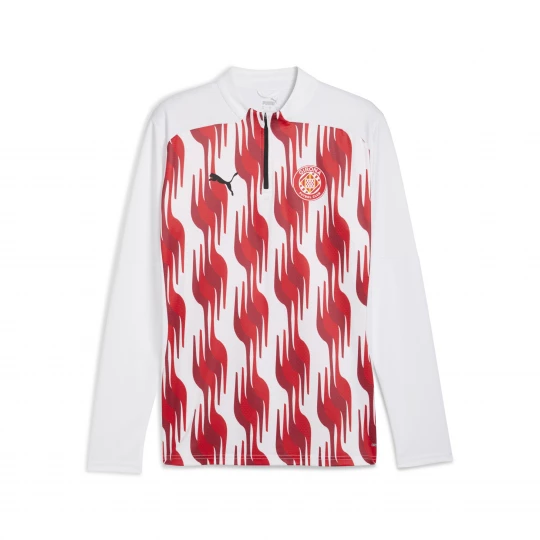 Foto van product PUMA Girona FC prematch-top met kwartrits, Rood / Wit