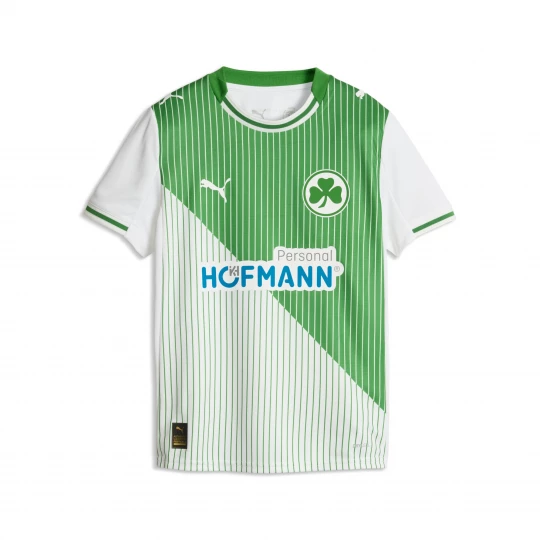 Foto van product PUMA Greuther FÃ¼rth 2026 thuisshirt, Groen / Wit