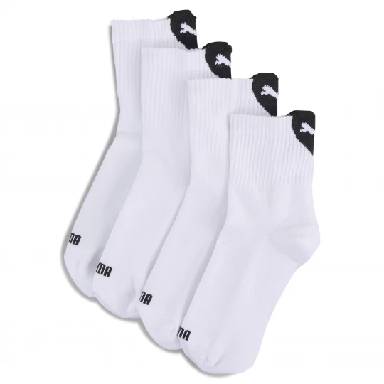 Foto van product PUMA Heart korte damessokken (set van 2), Zwart / Wit