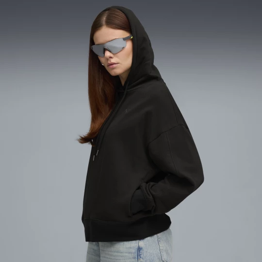 Foto van product PUMA HER oversized hoodie voor Dames, Zwart
