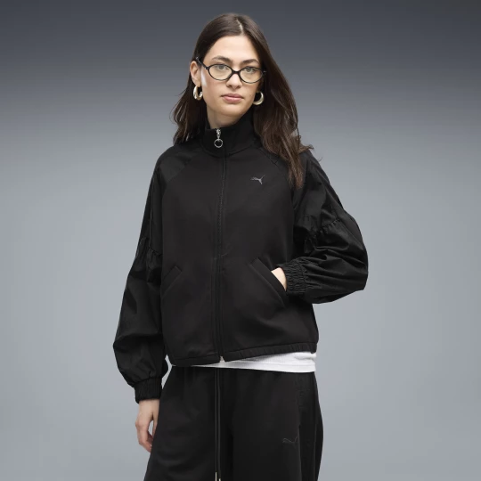 Foto van product PUMA HER relaxed jack met volledige rits voor Dames, Zwart