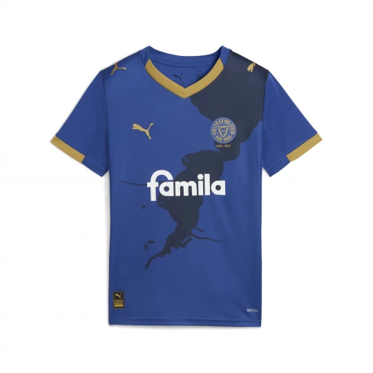 Foto van product PUMA Holstein Kiel 25 / 26 thuisshirt, Blauw / Goud