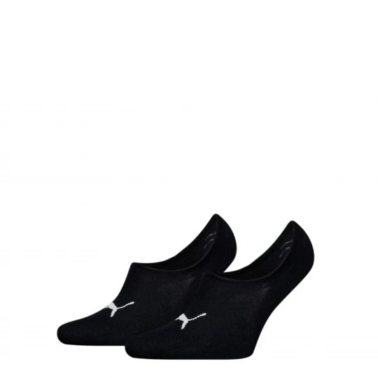 Foto van product PUMA Hoog uitgesneden uniseks voetjes (set van 2 paar), Zwart