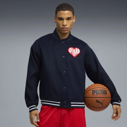 Foto van product PUMA HooperHotline Varsity jack voor Heren, Blauw