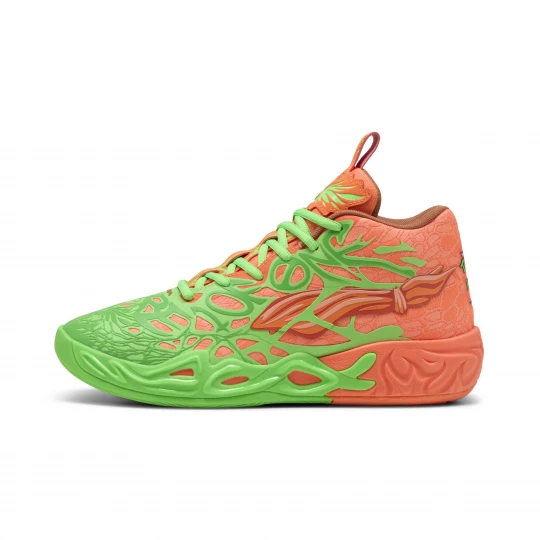 Foto van product PUMA HOOPS x TMNT MB.04 LM uniseks basketbalschoenen, Groen