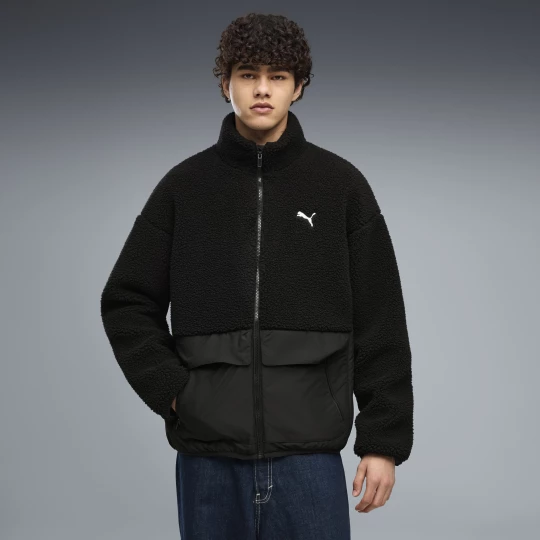 Foto van product PUMA Hybrid Re:Fibre Relaxed-jack voor Heren, Zwart