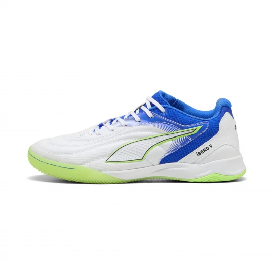 Foto van product PUMA Iberio V uniseks futsalschoenen, Blauw / Groen / Wit