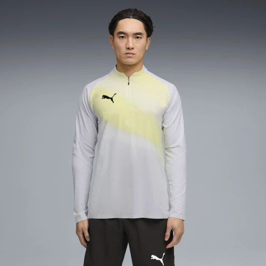 Foto van product PUMA Individual Lightspeed Ultimate voetbaltop met kwartrits voor Heren, Zwart / Zilver