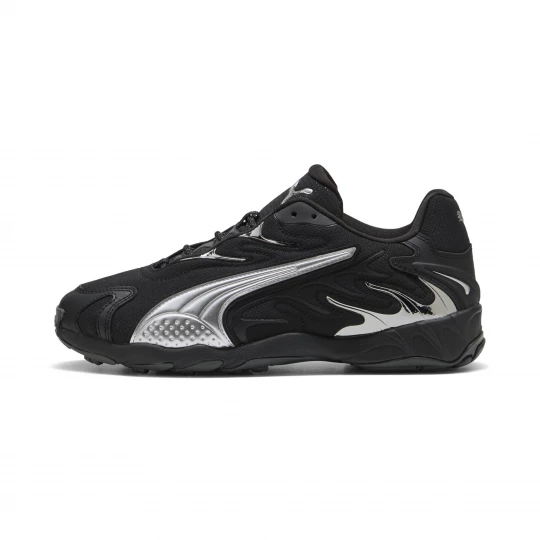 Foto van product PUMA Inhale Smile uniseks sneakers, Zwart / Zilver