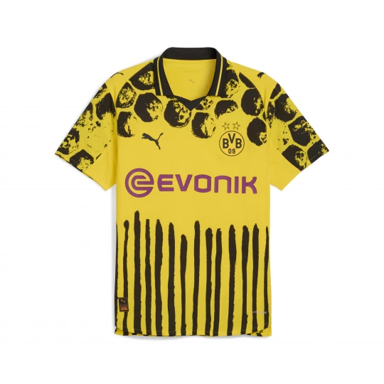 Foto van product PUMA KIDSUPER x BORUSSIA DORTMUND Authentic shirt voor Heren, Zwart / Geel
