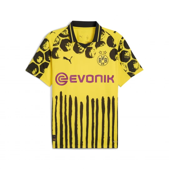 Foto van product PUMA KIDSUPER x BORUSSIA DORTMUND shirt voor Heren, Zwart / Geel