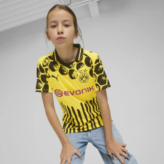 Foto van product PUMA KIDSUPER x BORUSSIA DORTMUND shirt voor Heren, Zwart / Geel