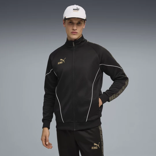 Foto van product PUMA KING Anthem voetbaljack voor Heren, Zwart / Goud