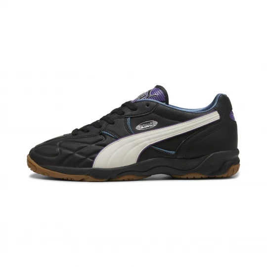 Foto van product PUMA King Indoor Straatvoetbal 94 sneakers uniseks, Zwart / Grijs
