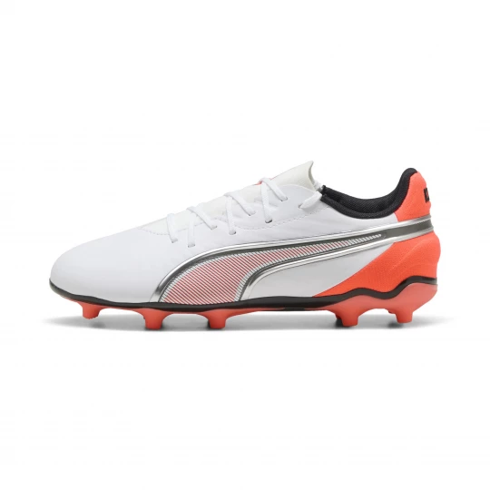 Foto van product PUMA KING MATCH FG / AG voetbalschoenen, Zwart / Rood / Wit