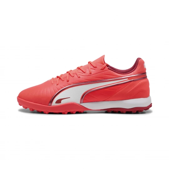 Foto van product PUMA KING MATCH TT uniseks voetbalschoenen, Rood / Wit