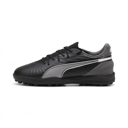 Foto van product PUMA KING MATCH TT voetbalschoenen, Zwart / Grijs / Wit