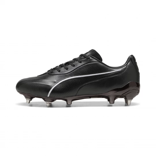 Foto van product PUMA KING PLATINUM MxSG uniseks voetbalschoenen, Zwart / Goud