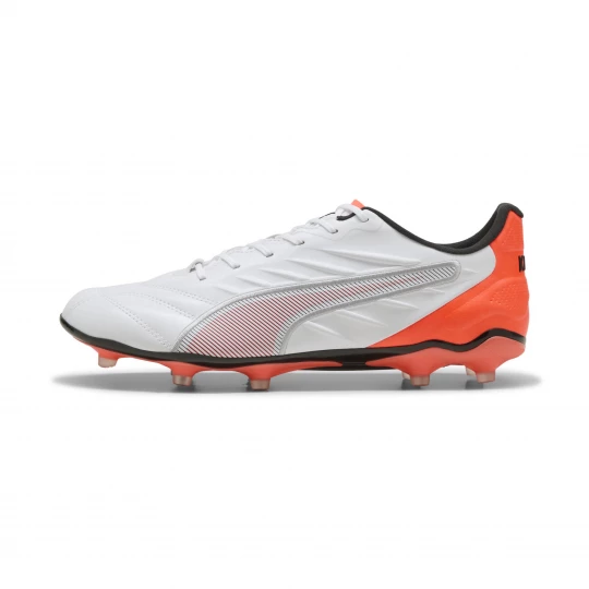 Foto van product PUMA KING PRO FG / AG voetbalschoenen uniseks, Rood / Wit / Zilver