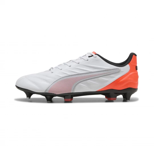 Foto van product PUMA KING PRO MxSG voetbalschoenen uniseks, Rood / Wit / Zilver