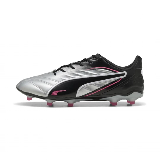 Foto van product PUMA KING PROÂ FG / AG voetbalschoenen, Zwart / Zilver