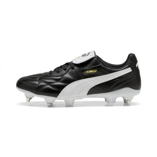 Foto van product PUMA KING TOP MxSG voetbalschoenen uniseks, Zwart / Wit