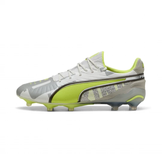 Foto van product PUMA KING ULTIMATE FOREVER FG / AG uniseks voetbalschoenen, Groen / Grijs / Wit