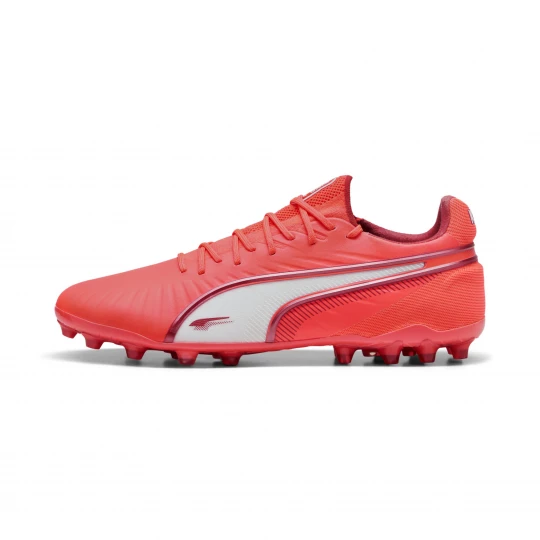 Foto van product PUMA KING ULTIMATE MG voetbalschoenen, Rood / Wit