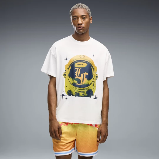 Foto van product PUMA LaFrancÃ© Heem Aerospace oversized T-shirt voor Heren, Wit
