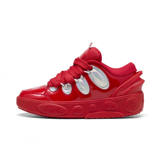 Foto van product PUMA LaFrancÃ© Rood Iridescent uniseks sneakers, Rood / Wit