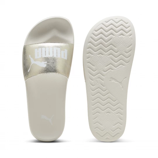 Foto van product PUMA Leadcat 2.0 Metallic Whisper sandalen voor Dames, Wit / Goud