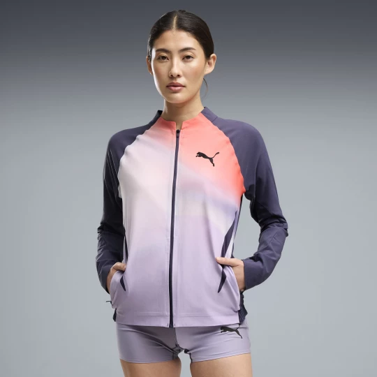 Foto van product PUMA Lightspeed ULTRAWEAVE grafisch hardloopjack voor Dames