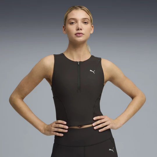 Foto van product PUMA LIGHTSTRIDE korte hardlooptank voor Dames, Zwart