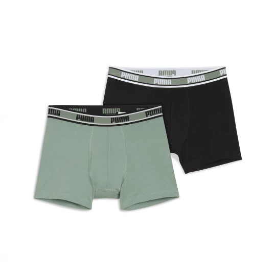Foto van product PUMA Logoboxers voor Heren, Groen